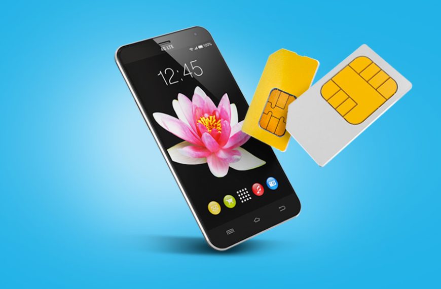 phone and sim card