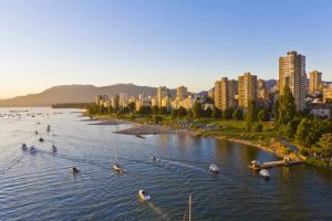 False Creek West End Sunset Beach Vancouver