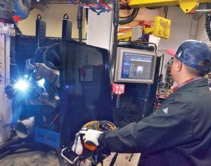 working at a North Vancouver robotic company