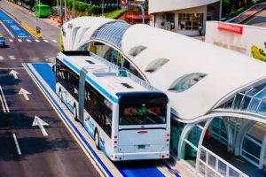 خط اتوبوس سریع BRT از نورث شور به&hellip;